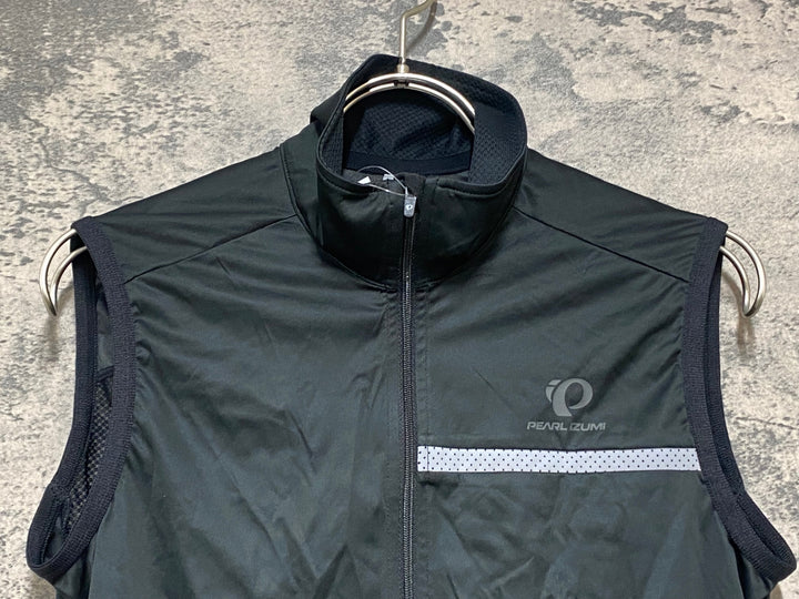 JZ838 パールイズミ PEARL iZUMi ジレ サイクルベスト 黒 S