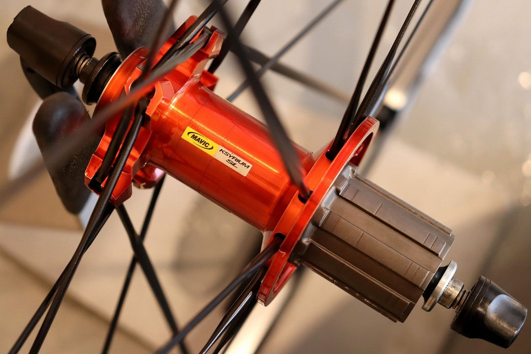 マヴィック MAVIC キシリウム KSYRIUM SL アルミ クリンチャー ホイールセット シマノ12S/11S 15C 【千葉店】