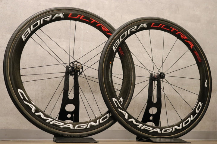 カンパニョーロ CAMPAGNOLO ボーラ ウルトラ BORA ULTRA 50 カーボン チューブラー ホイールセット カンパニョーロ 12/11S ワイドリム 【さいたま浦和店】