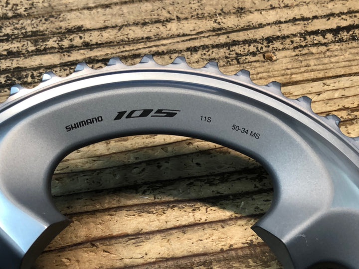 JR853 シマノ SHIMANO 105 FC-R7000 アウターチェーンリング 52T シルバー