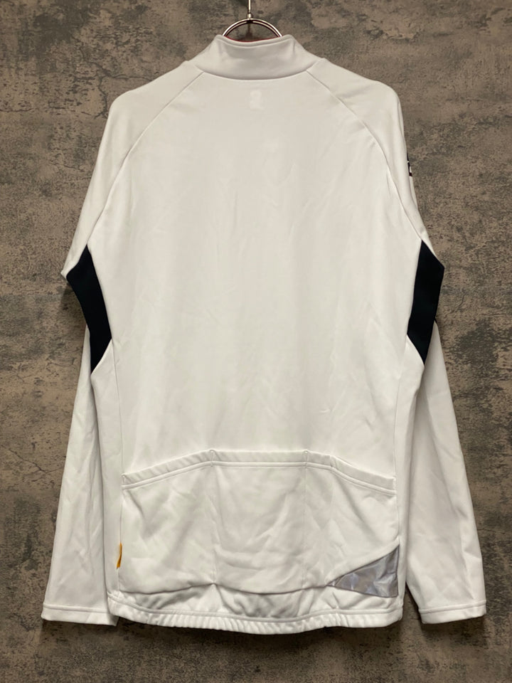 KA051 パールイズミ PEARL iZUMi 長袖 サイクルジャケット 白 XL 裏起毛 THERMODRESS NEO