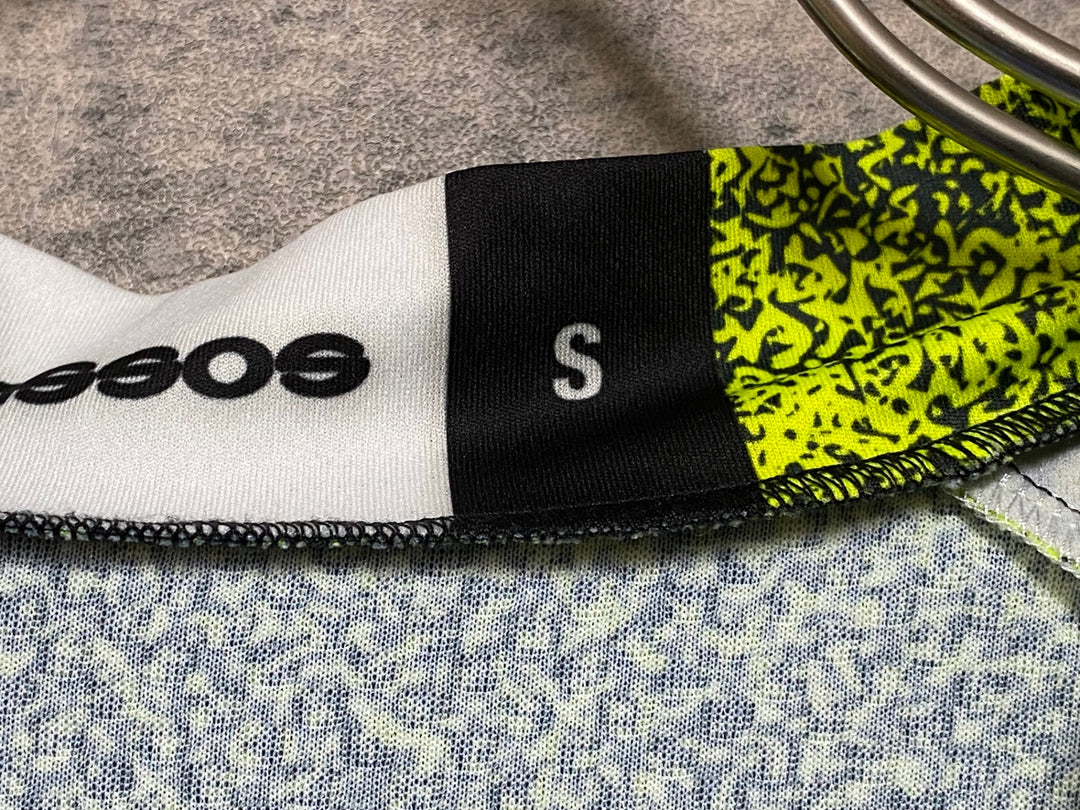 JM997 アソス assos MILLE GT JERSEY C2 EVO ZEUS 半袖 サイクルジャージ 黒 黄 S