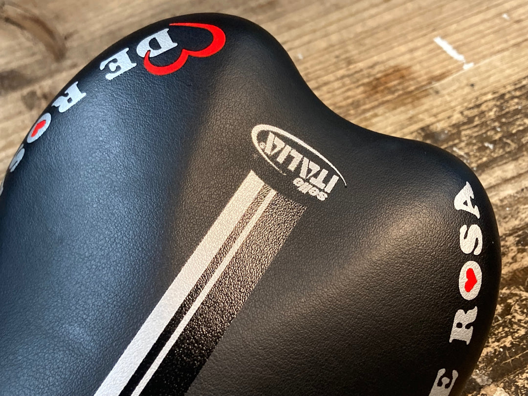 JV872 セライタリア selle italia SLR DE ROSA サドル 黒 132mm MANGANESE