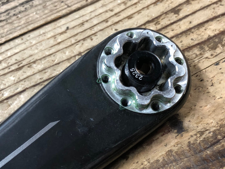 JX489 スラム SRAM レッド Red E1 クランクアーム 167.5mm dub WIDE規格