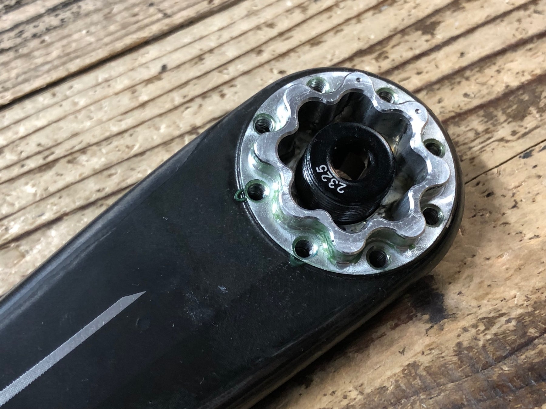 JX489 スラム SRAM レッド Red E1 クランクアーム 167.5mm dub WIDE