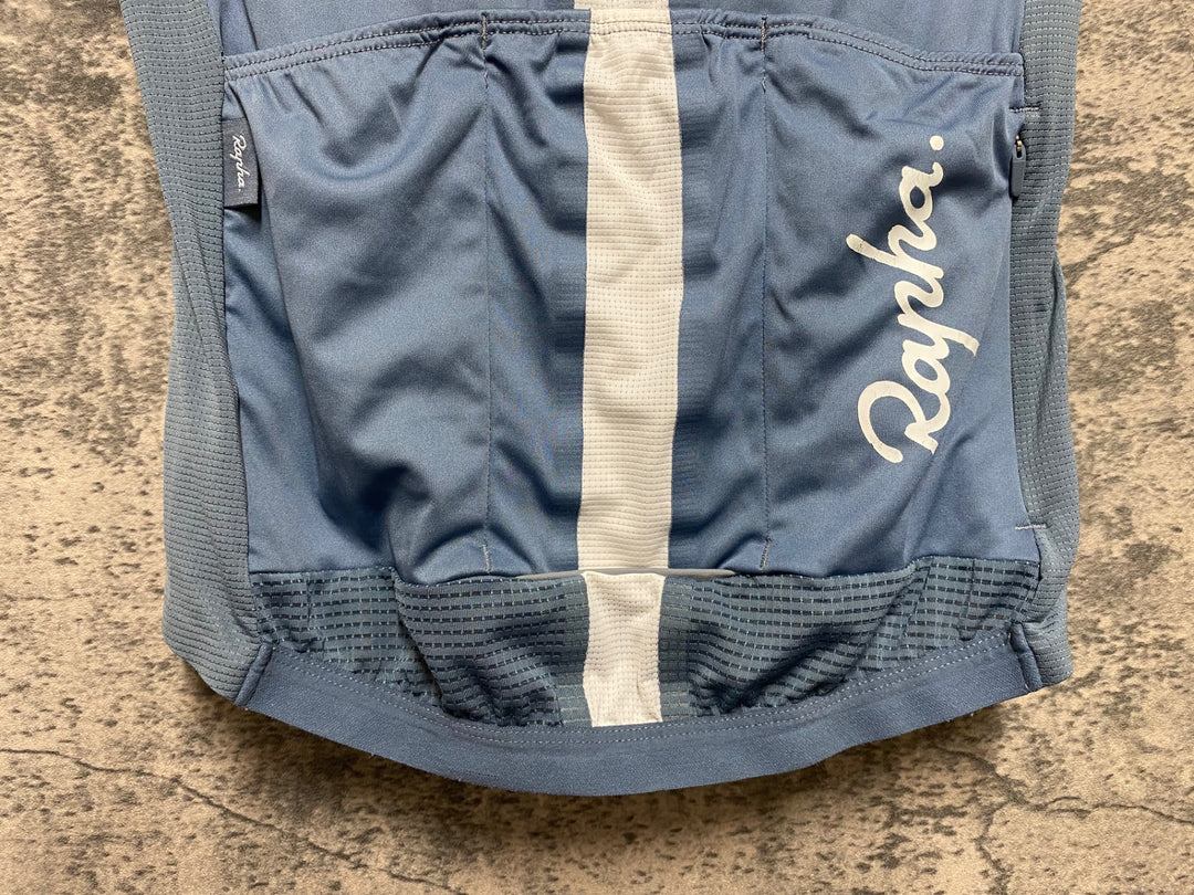 JM666 ラファ Rapha WOMEN'S JERSEY 半袖 サイクルジャージ 水色 レディース XS
