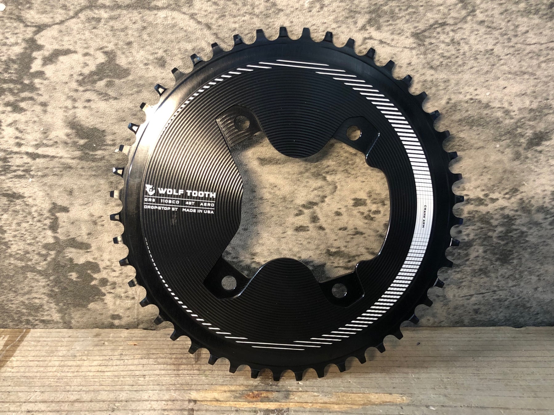 JP115 ウルフトゥース WOLF TOOTH GR8 AERO チェーンリング 48T 110BCD
