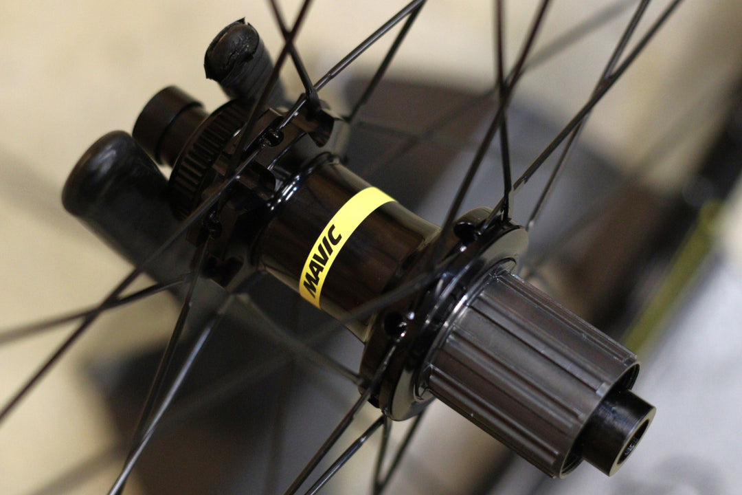 マヴィック MAVIC アクシウム AKSIUM DISC アルミ クリンチャー ホイールセット シマノ12/11S 【立川店】