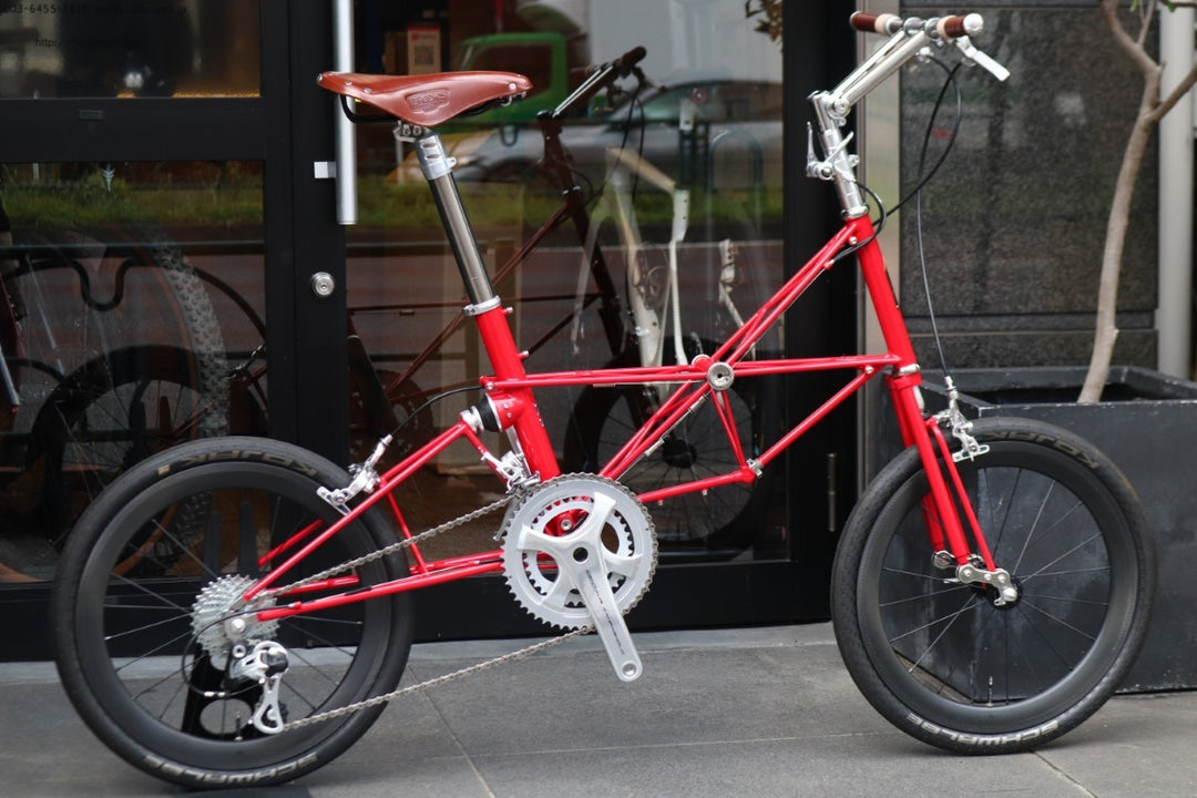 【極上車】 アレックス モールトン ALEX MOULTON  AM-SPORTIF 分割式 カンパ CENTAUR 11S 手組カーボンホイール クロモリ ミニべロ 20インチ 【東京南麻布店】