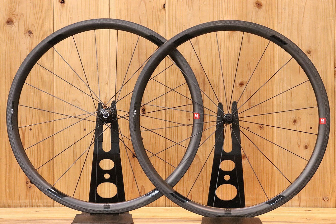 【未使用品!!】 3T オルビス ORBIS II T35 LTD カーボン チューブラー ホイールセット シマノ 11S/12S 【芦屋店】