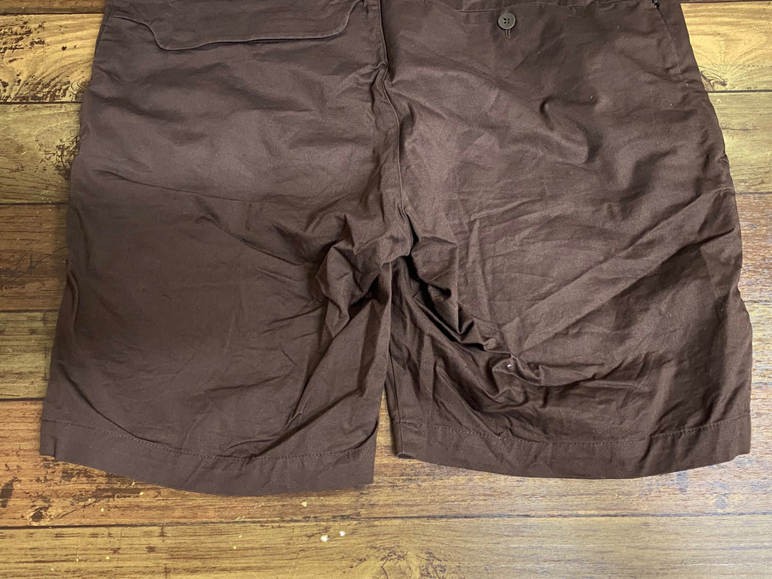KA643 ラファ Rapha COTTON SHORT ハーフパンツ ブラウン 34