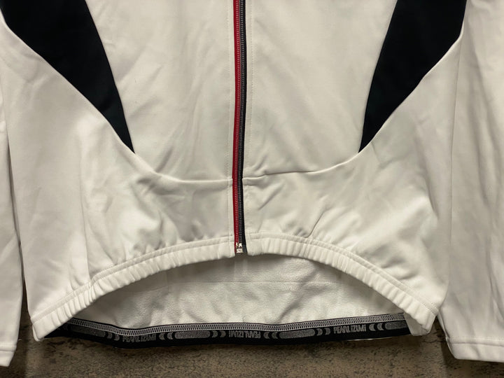 KA051 パールイズミ PEARL iZUMi 長袖 サイクルジャケット 白 XL 裏起毛 THERMODRESS NEO