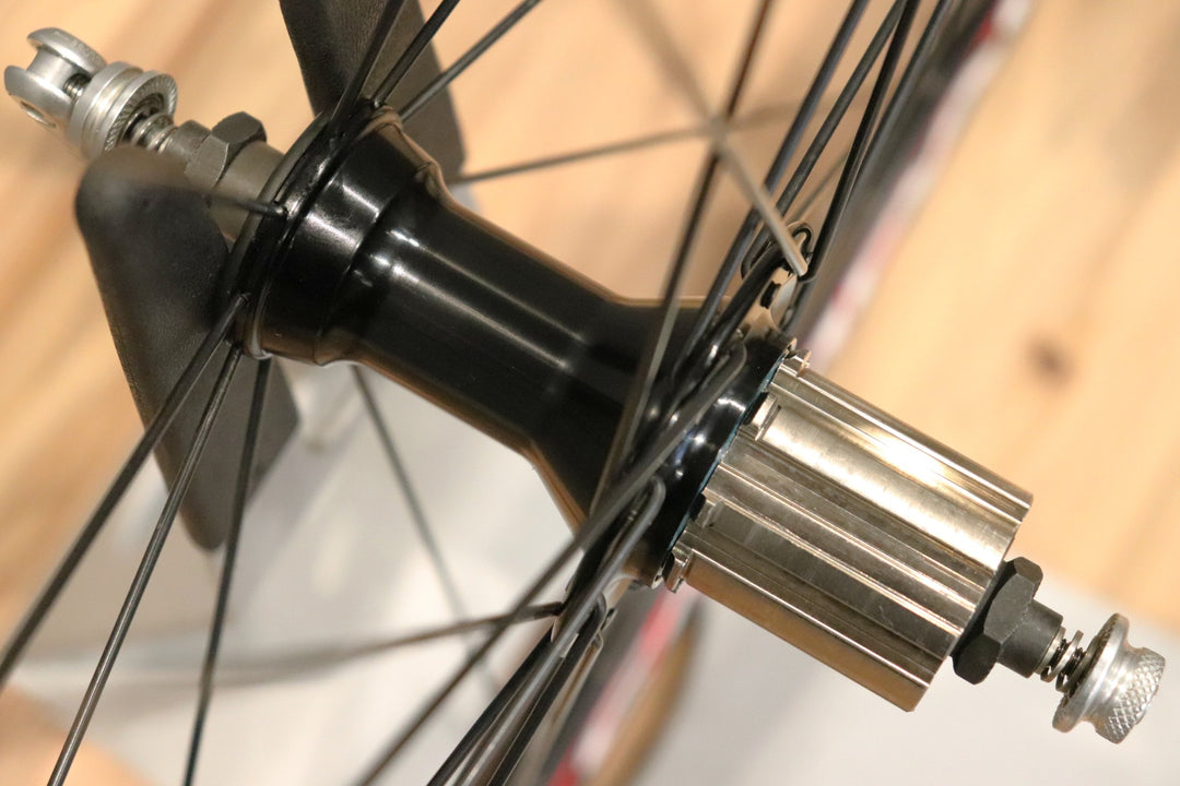 カンパニョーロ CAMPAGNOLO カムシン KHAMSIN アルミ クリンチャー ホイールセット カンパ11S/12S ナローリム 15C 【仙台店】