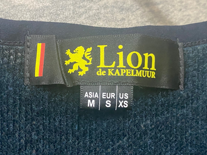 JY899 リオンドカペルミュール Lion de KAPELMUUR OCTA メッシュジレ インナーベスト 緑 M 裏起毛 未使用