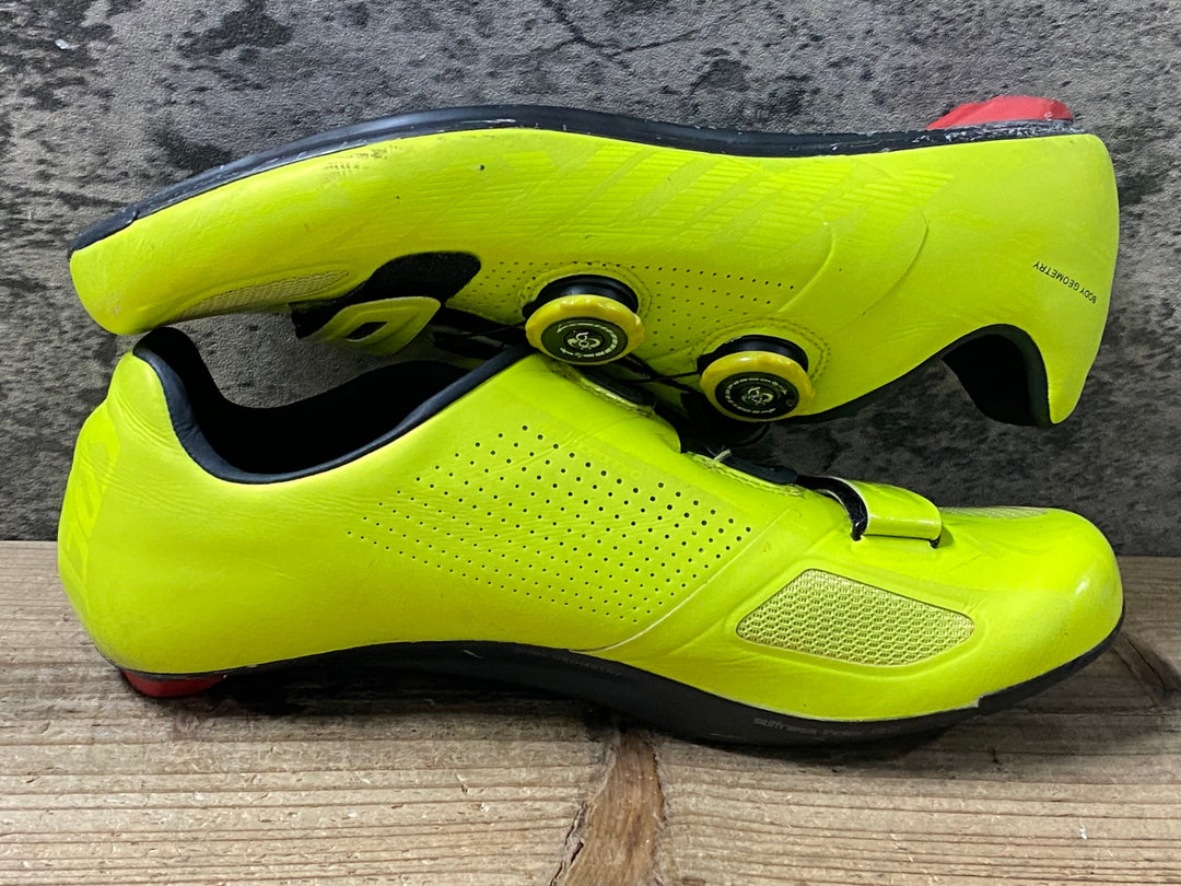 KH648 スペシャライズド SPECIALIZED S-WORKS RD ビンディングシューズ 黄 EU42