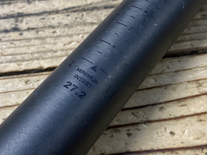 KI663 メリダ MERIDA EXPERT カーボン シートポスト 黒 350mm Φ27.2 SB20mm