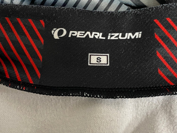 KF004 パールイズミ PEARL iZUMi 長袖サイクルジャージ 黒赤白 S 裏起毛
