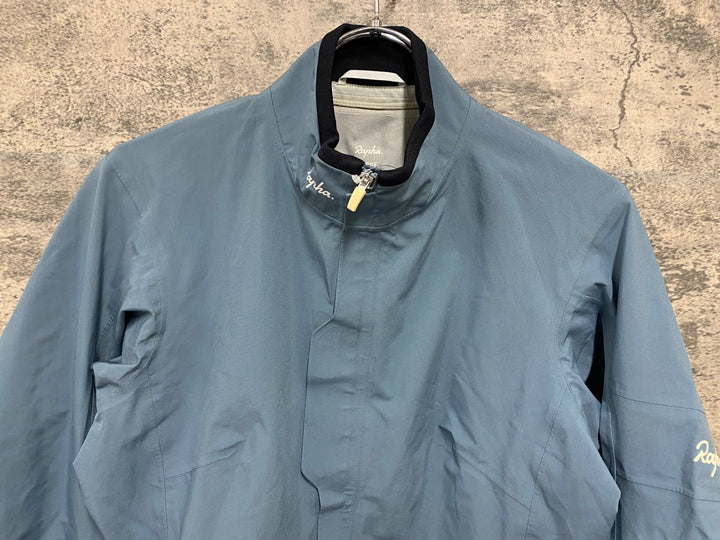 KR167 ラファ Rapha SOUPLESSE RACE CAPE 長袖 サイクルジャケット グレー L