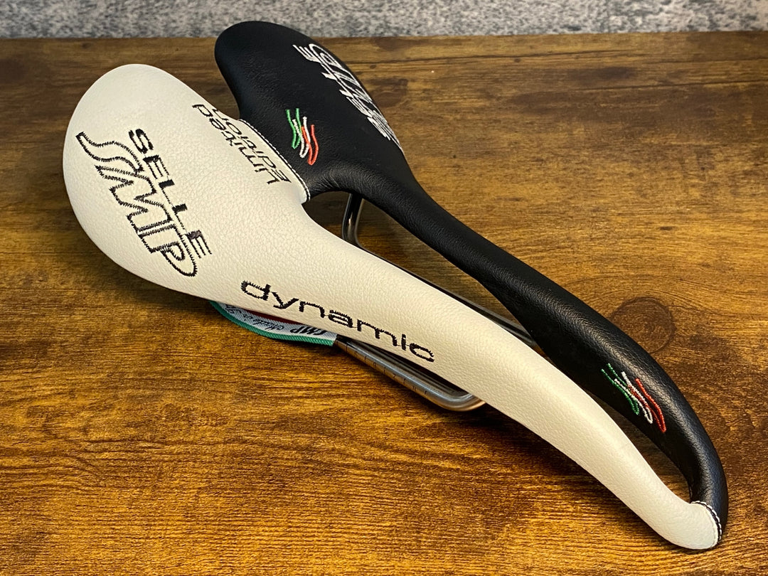 KR306 SELLE SMP DYNAMIC Limited Edition サドル 白/黒 inox tubeレール