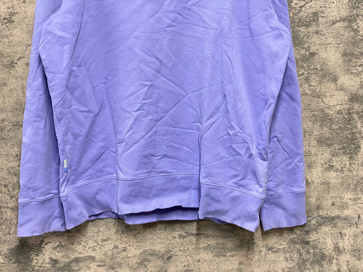 KG226 ラファ Rapha LONG SWEATSHIRT 長袖 スウェット トレーナー 薄紫 XXL
