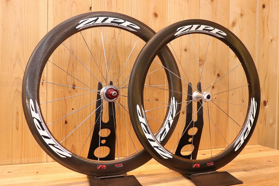 ジップ ZIPP 404 SPEED WEAPONRY カーボン クリンチャー ホイールセット シマノ 11S/12S 【芦屋店】