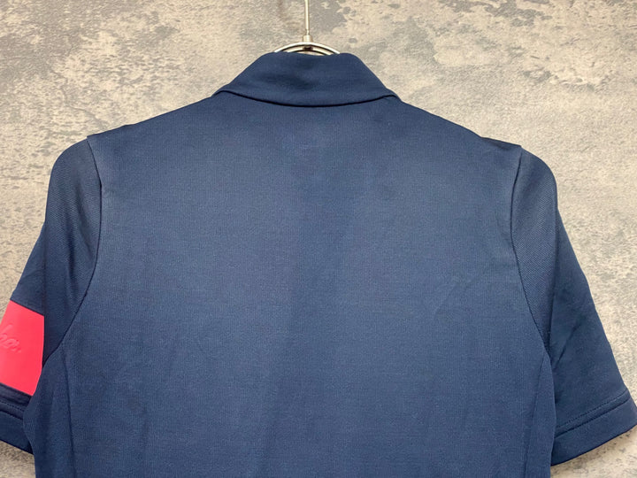 JU474 ラファ Rapha CLASSIC JERSEY Ⅱ 半袖 サイクルジャージ ネイビー ピンク XS