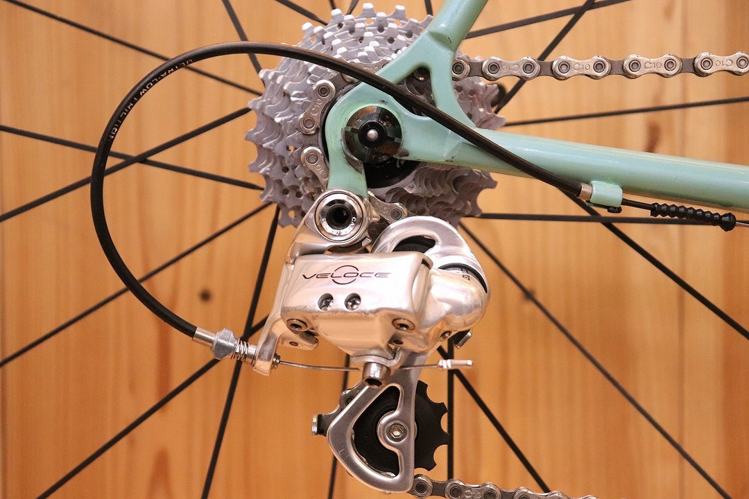 ビアンキ BIANCHI ジロ GIRO カンパニョーロ ヴェローチェ 10S クロモリ ロードバイク 【芦屋店】