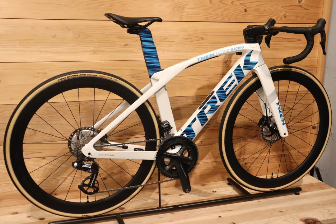 【新品パーツ多数装着】 トレック TREK マドン MADONE SLR DISC P1 GEN6 50サイズ 2018モデル シマノ アルテグラ R8070 11S Di2 カーボン ロードバイク WH-R8170-C50-TL 【千葉店】
