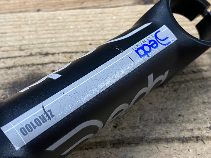 KJ074 デダ Deda ZERO100 SERVIZIO CORSE アルミステム 黒 Φ31.7 120mm