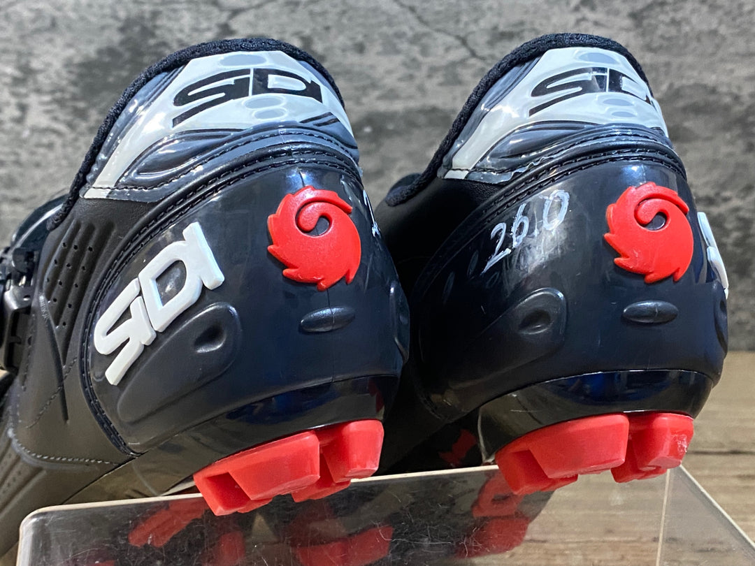 KG408 シディ SIDI TRACE MTB ビンディングシューズ 2穴 ブラック EU42 ※ペン字あり