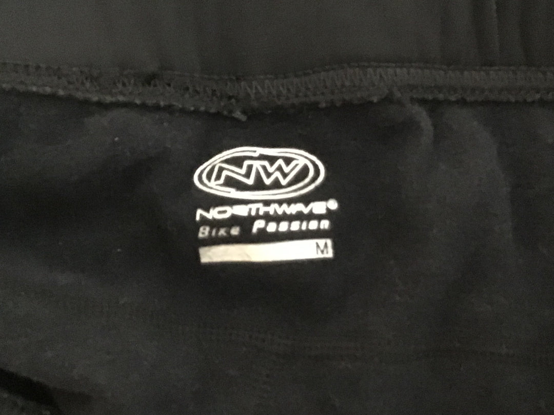 HN996 ノースウェーブ NORTH WAVE レーサータイツ 黒 M 裏起毛 スレあり