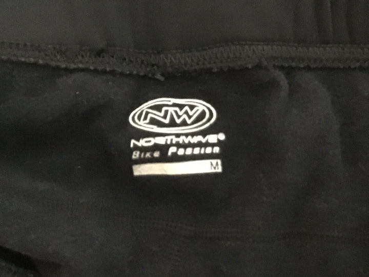 HN996 ノースウェーブ NORTH WAVE レーサータイツ 黒 M 裏起毛 スレあり