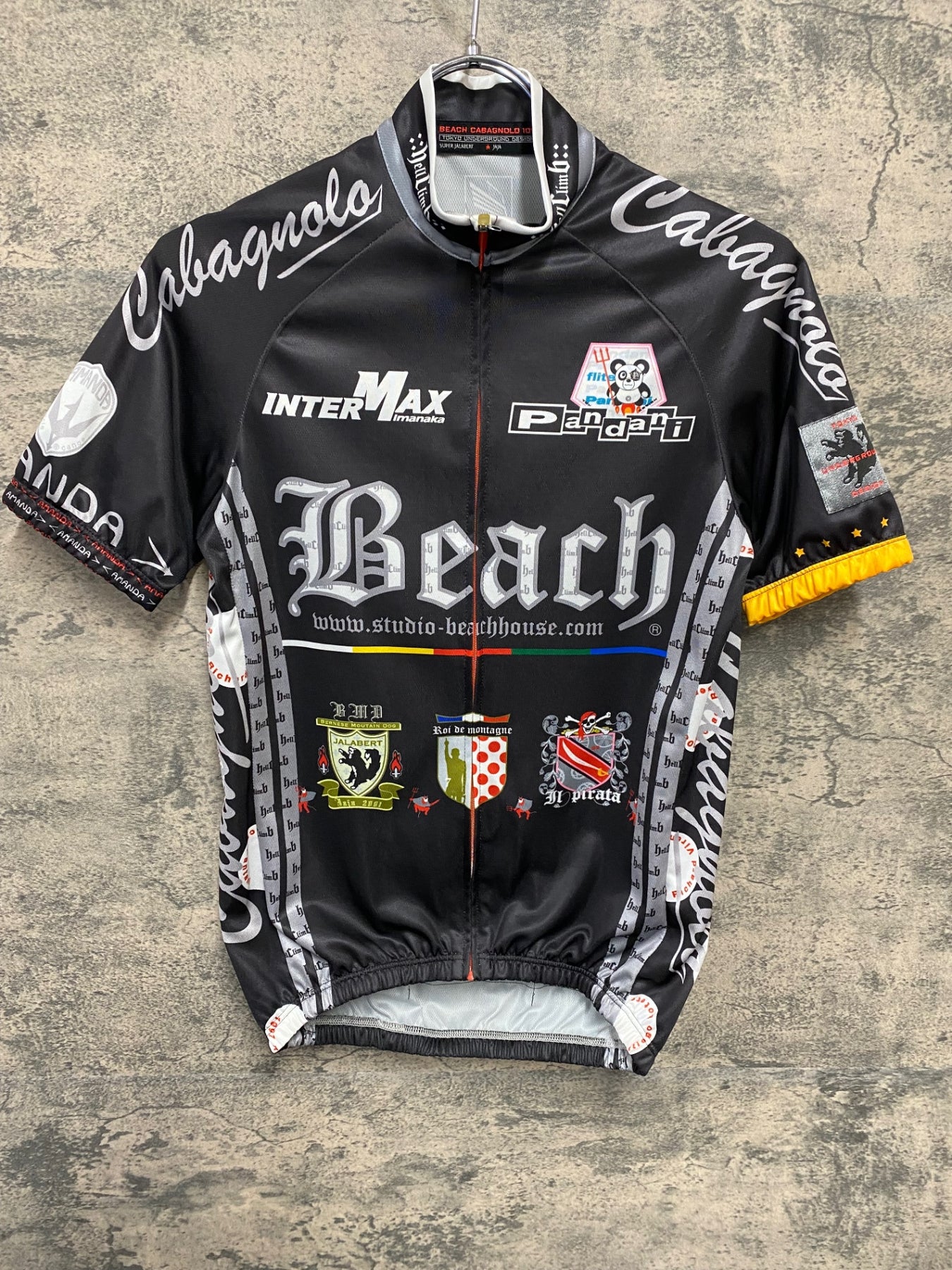 JT535 パンダーニ Pandani 半袖 サイクルジャージ 黒 M – BICI AMORE