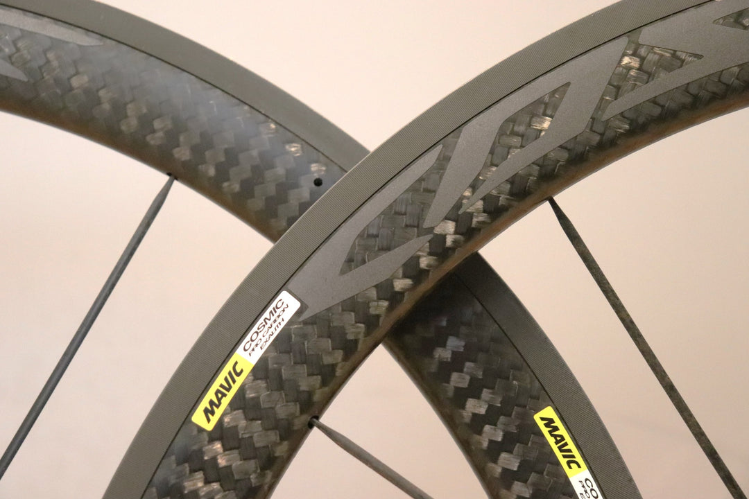 訳アリ マヴィック MAVIC コスミック プロ カーボン COSMIC PRO CARBON EXALITH アルミ クリンチャー ホイールセット シマノ11/12S 17C 【仙台店】