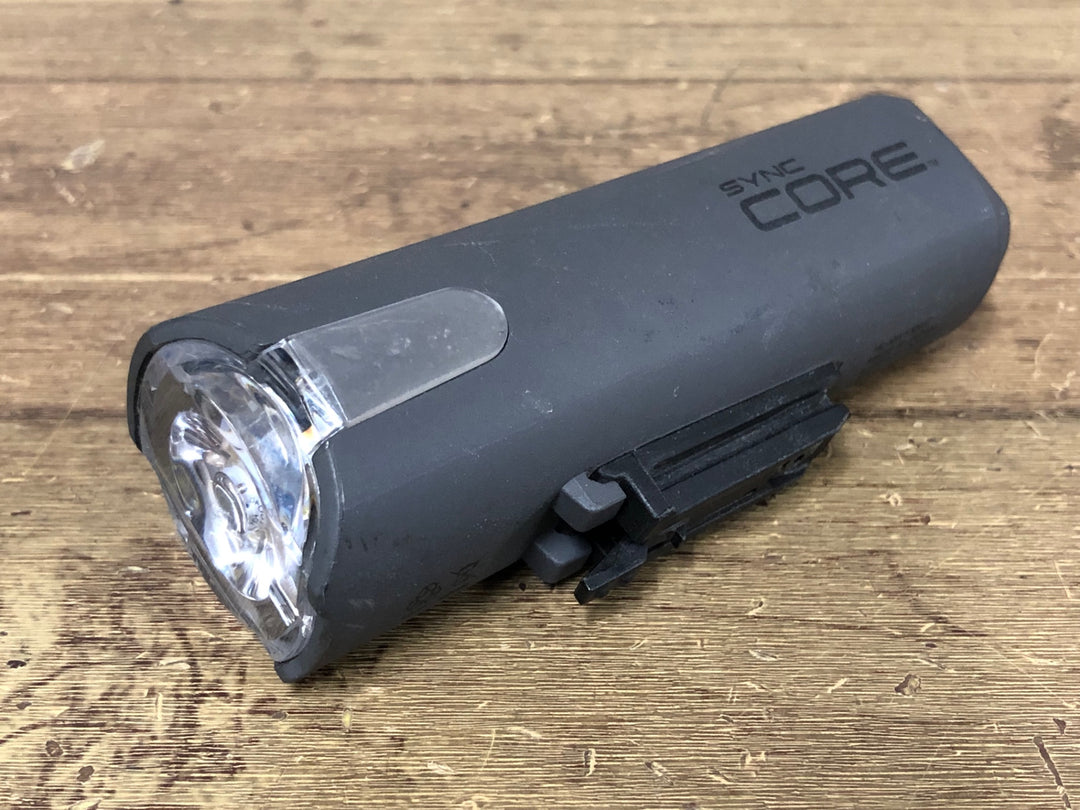 JQ392 キャットアイ CATEYE SYNC CORE HL-NW100RC フロントライト 点灯確認済み
