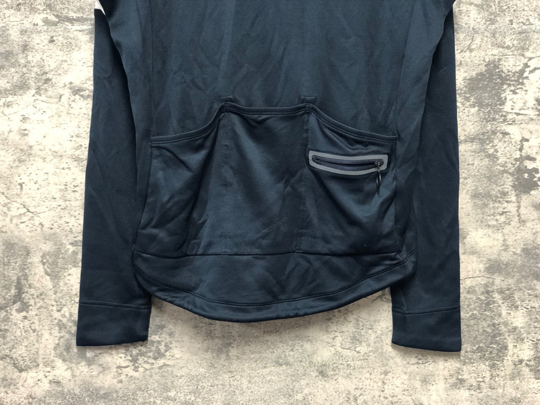 KK086 ラファ RAPHA CLASSIC LONG SLEEVE JERSEY 長袖 サイクルジャージ 黒 M