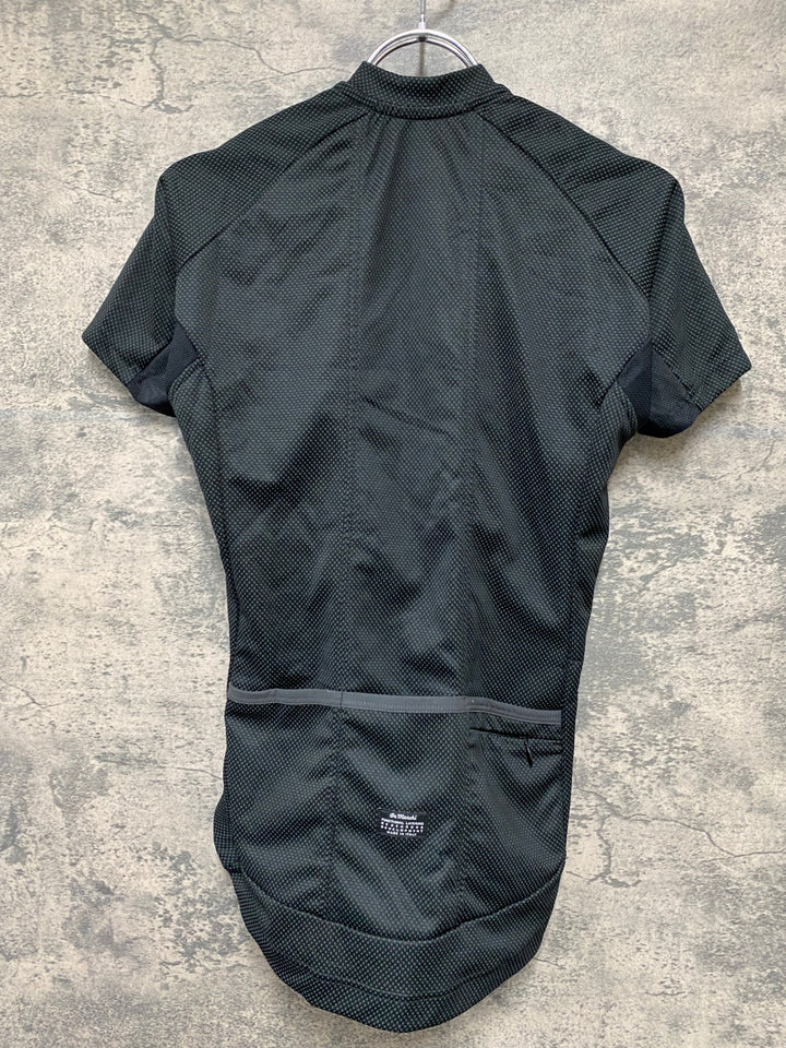 JE562 デマルキ De Marchi 半袖 サイクルジャージ 黒 レディース XS