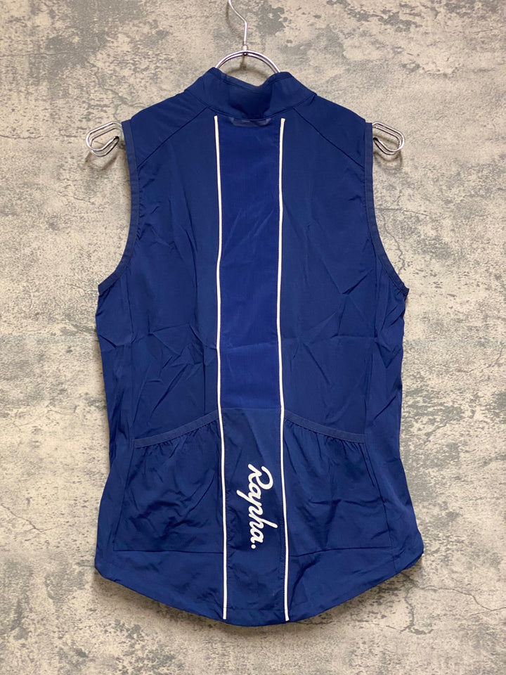 JQ501 ラファ Rapha CLASSIC GILET ジレ ベスト 紺 XS