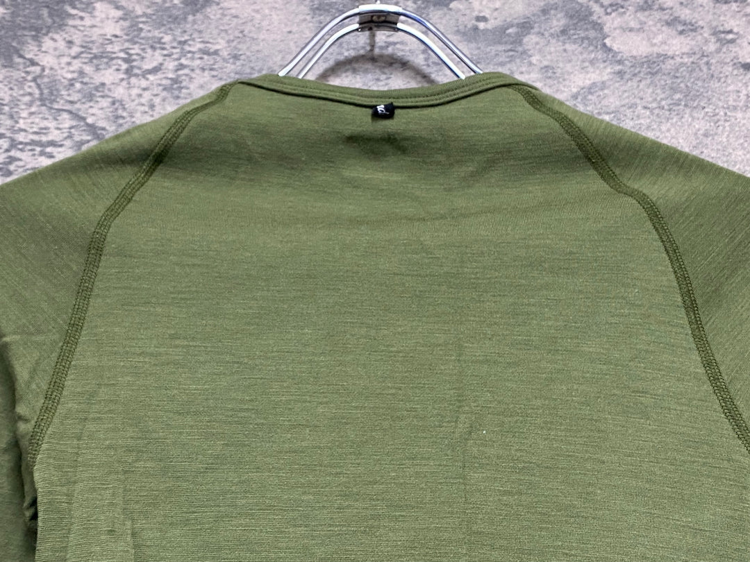 JW771 イザドア Isadore Merino Long Sleeve Baselayer 長袖 ベースレイヤー 黄緑 XS