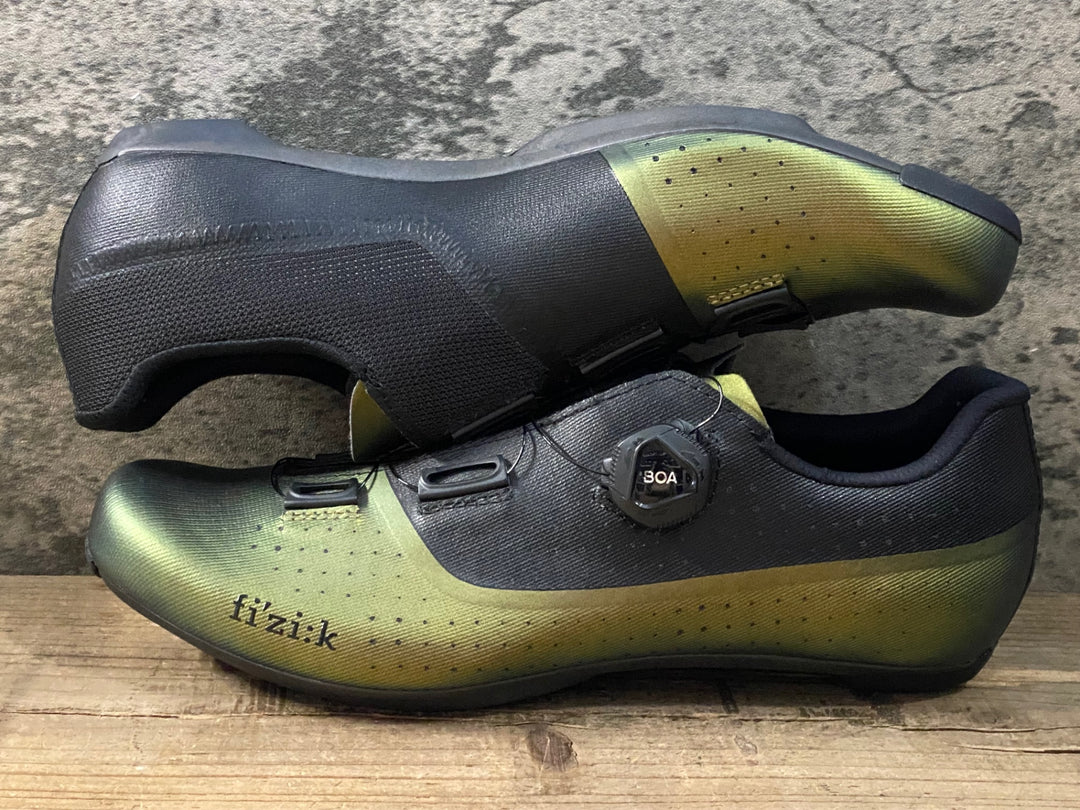 KK390 フィジーク fizik TEMPO OVERCURVE R4 SHOES IRIDESCENT ビンディングシューズ 3穴 EU42