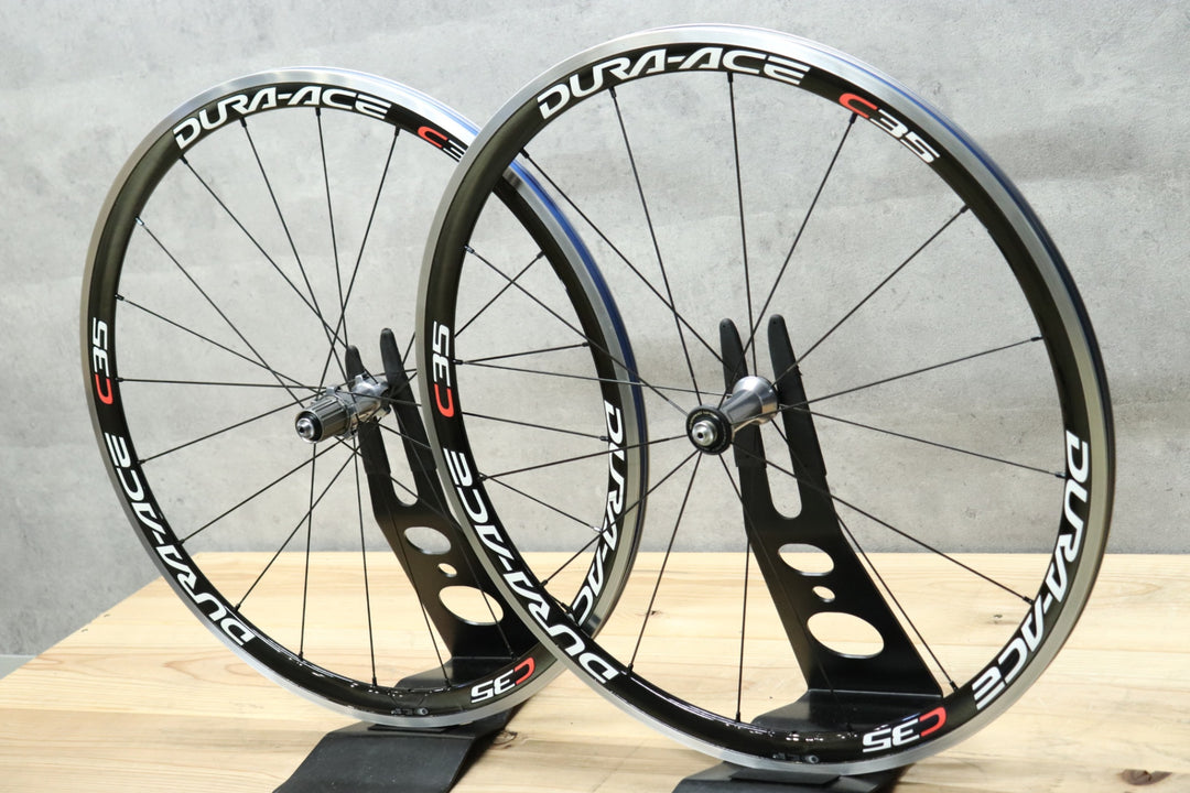 シマノ SHIMANO デュラエース DURA-ACE WH-7900 C35 CL アルミ/カーボン クリンチャー ホイールセット シマノ 10S 【さいたま浦和店】