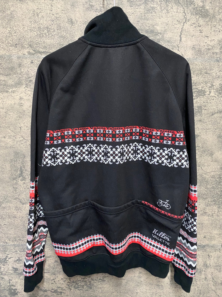 KB791 バレット VALETTE 長袖 サイクルジャケット 黒 L