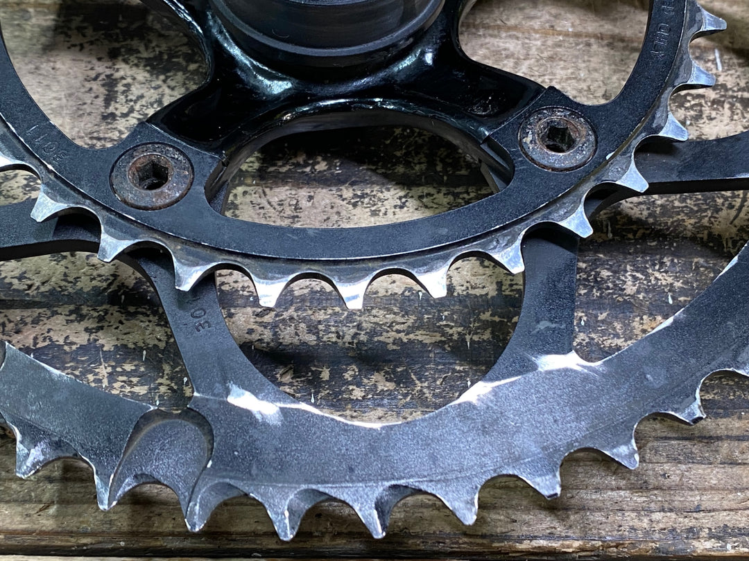 JI678 スラム SRAM APEX クランクセット GXP 50/34T 170mm