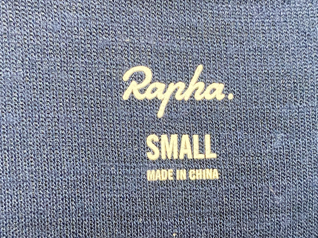 KJ313 ラファ Rapha Classic JerseyⅡ 半袖 サイクルジャージ 紺 S