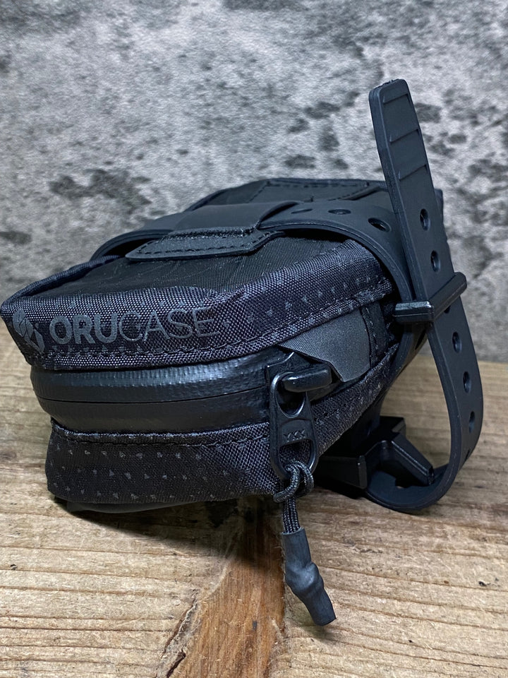 JK023 オルケース ORUCASE SADDLE BAG HC サドルバッグ 黒 0.4L