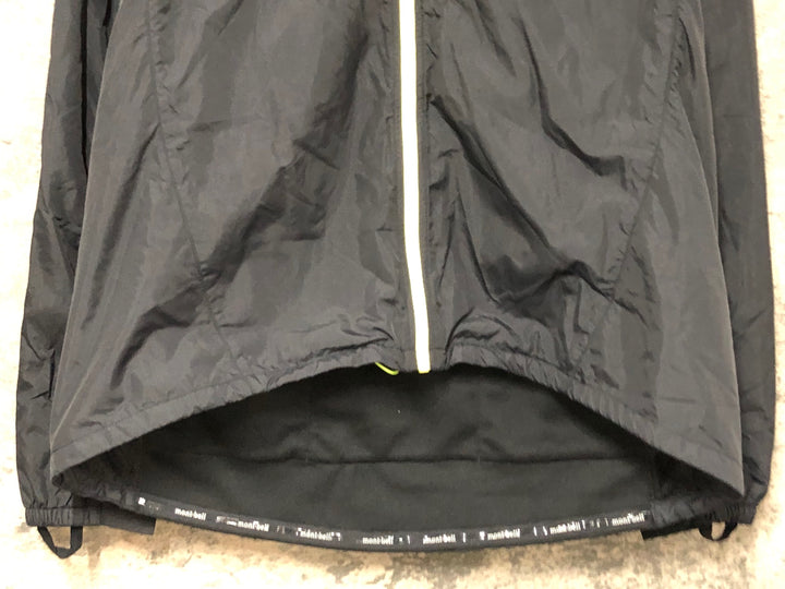 KA130 モンベル mont-bell 長袖 ウィンドブレーカー 黒 XL