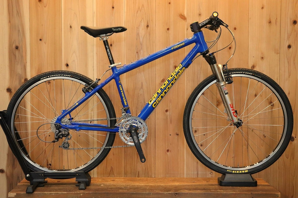 キャノンデール CANNONDALE F3000 1999年頃モデル Sサイズ シマノ XTR M950 MIX 9S アルミ マウンテンバイク MTB  【芦屋店】