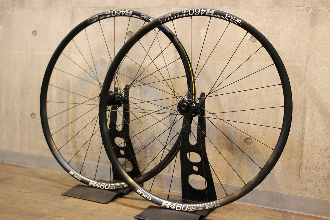 DT SWISS R460 DB アルミ チューブレスレディ ホイールセット シマノ 11S/12S 【名古屋店】
