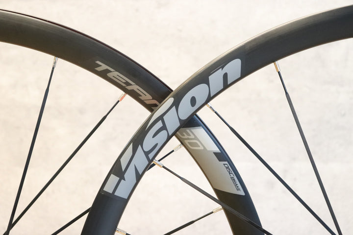 ヴィション VISION TEAM 30 DISC アルミ チューブレスレディ ホイールセット シマノ 11/12S 【さいたま浦和店】