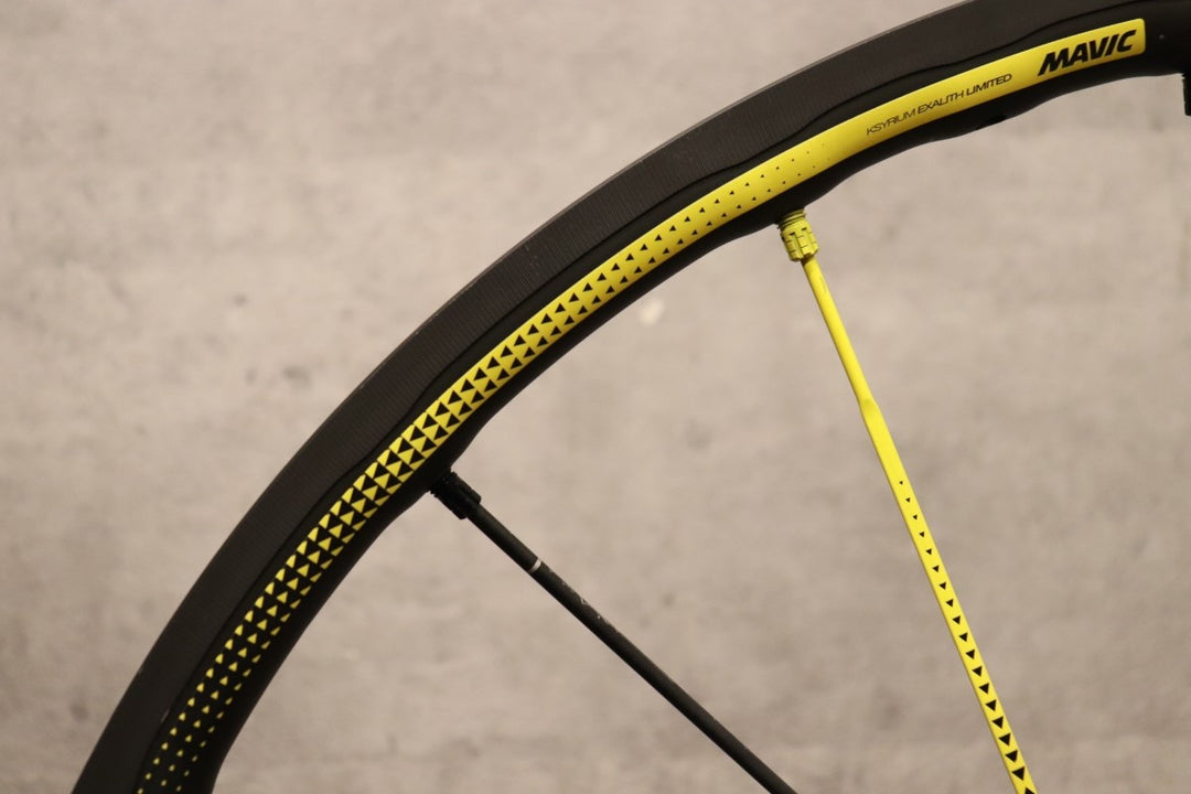 マヴィック MAVIC キシリウム KSYRIUM PRO EXALITH SL LIMITED アルミ クリンチャー シマノ 12/11S ホイールセット 【さいたま浦和店】